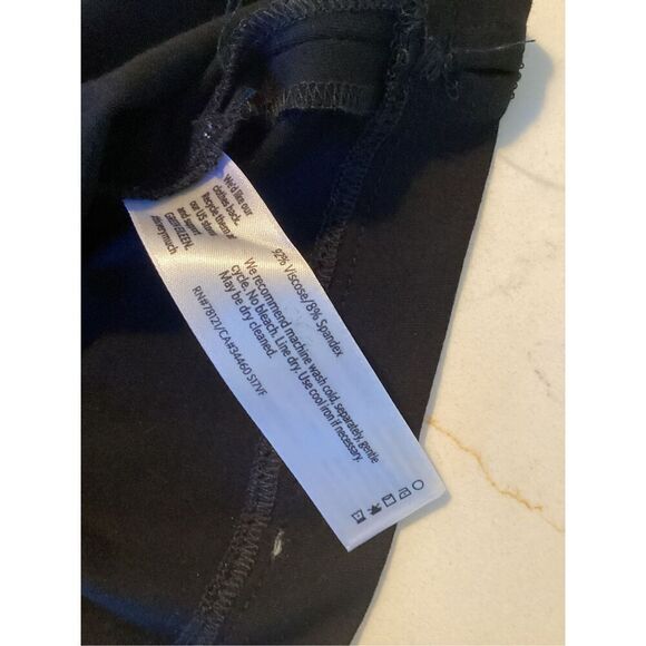 Eileen Fisher Women’s Fine Jersey Square Top Sz XL Black - Picture 5 of 7